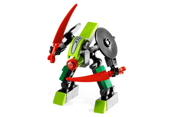 Jungle machine armor: Mechanical fighter: Mirage lizard 乐高 LEGO 8114 image 4