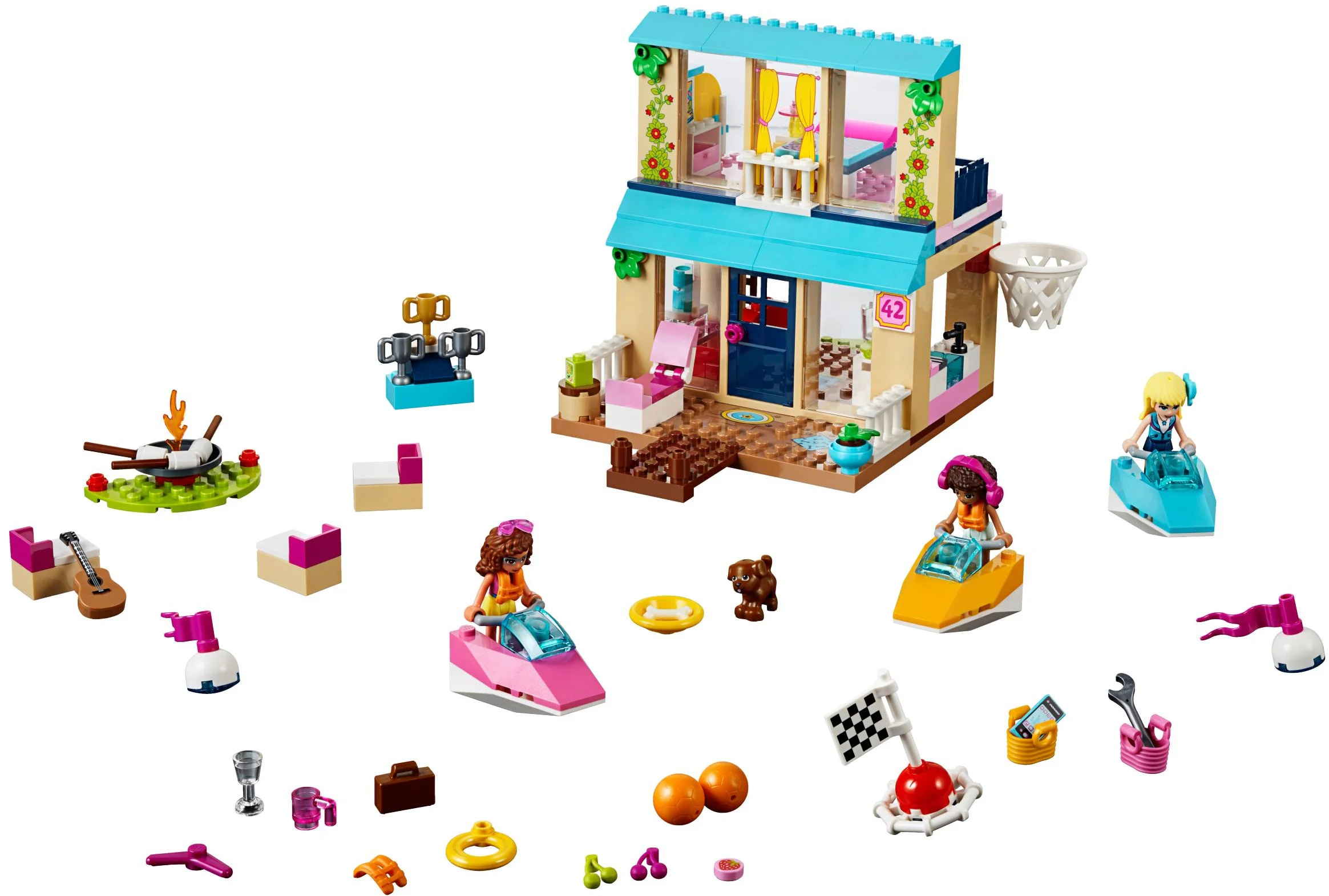 Good friend: Lake Stephanie's Lace 乐高 LEGO 10763