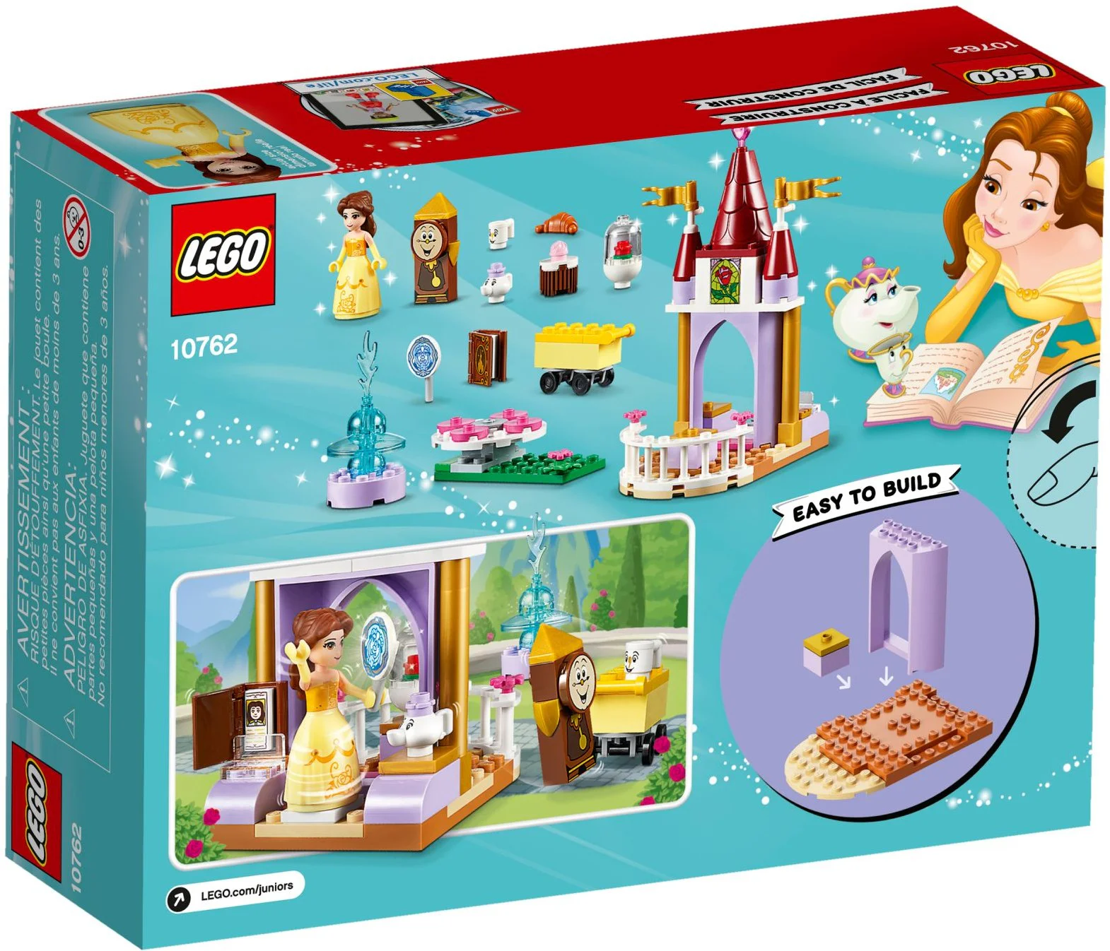 Little puzzler: Princess Disney: Belle's storytime 乐高 LEGO 10762 image 3