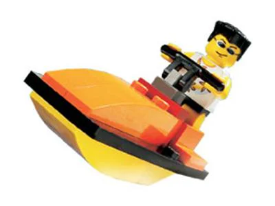 Mad stunt island: Beach speedboat 乐高 LEGO 6733