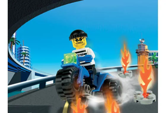 Mad stunt island: The Brickster Tricycle 乐高 LEGO 6732 image 1