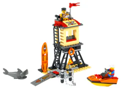 Mad stunt island: beach watch tower