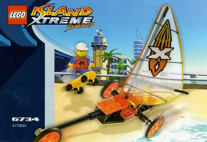 Mad stunt island: beach sails 乐高 LEGO 6734 image 2