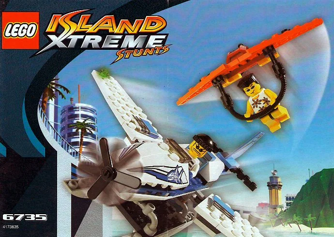 Mad stunt island: aerial pursuit 乐高 LEGO 6735 image 2