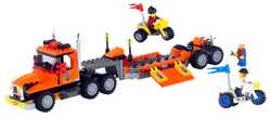 Mad stunt island: truck and stunt tricycle