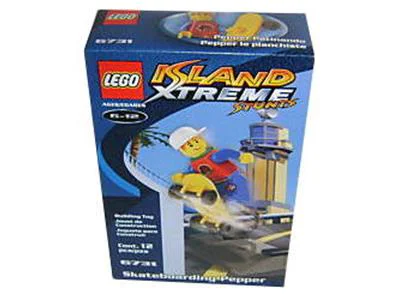 Mad stunt island: pepperoni extreme skateboard 乐高 LEGO 6731 image 5