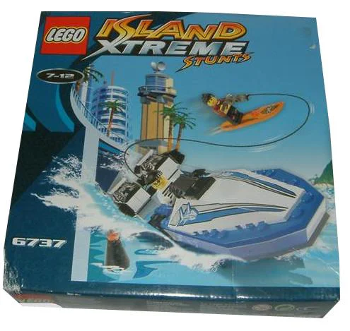Mad stunt island: Water skiing 乐高 LEGO 6737 image 3
