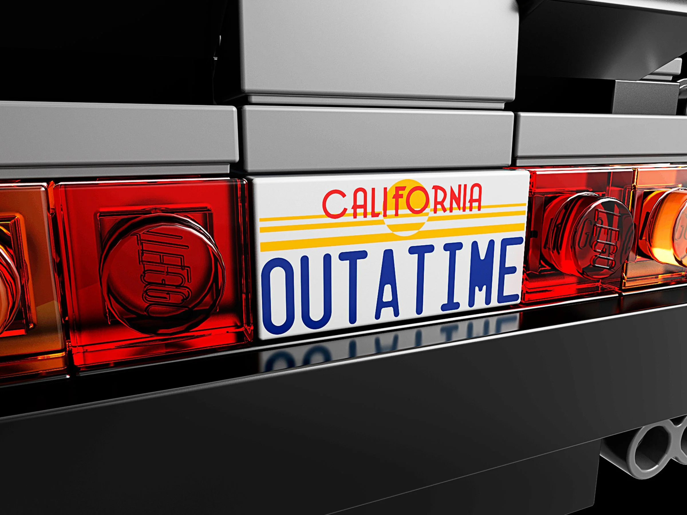 Back to the future time machine DeLoreanDMC-12 乐高 LEGO 21103 image 3
