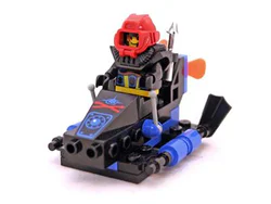 Deep-sea submarine shark: Seafloor world: Sea Shark diver