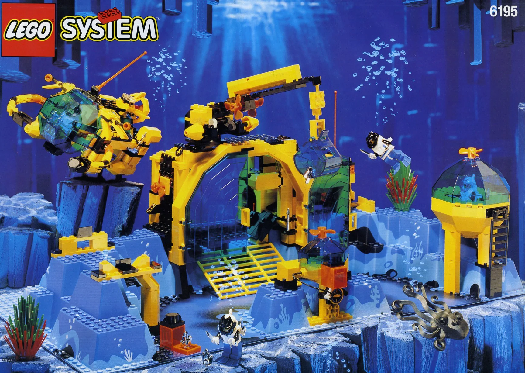 Deep Ocean Gentlemen: Undersea World: Sea Eagle Base 乐高 LEGO 6195 image 2
