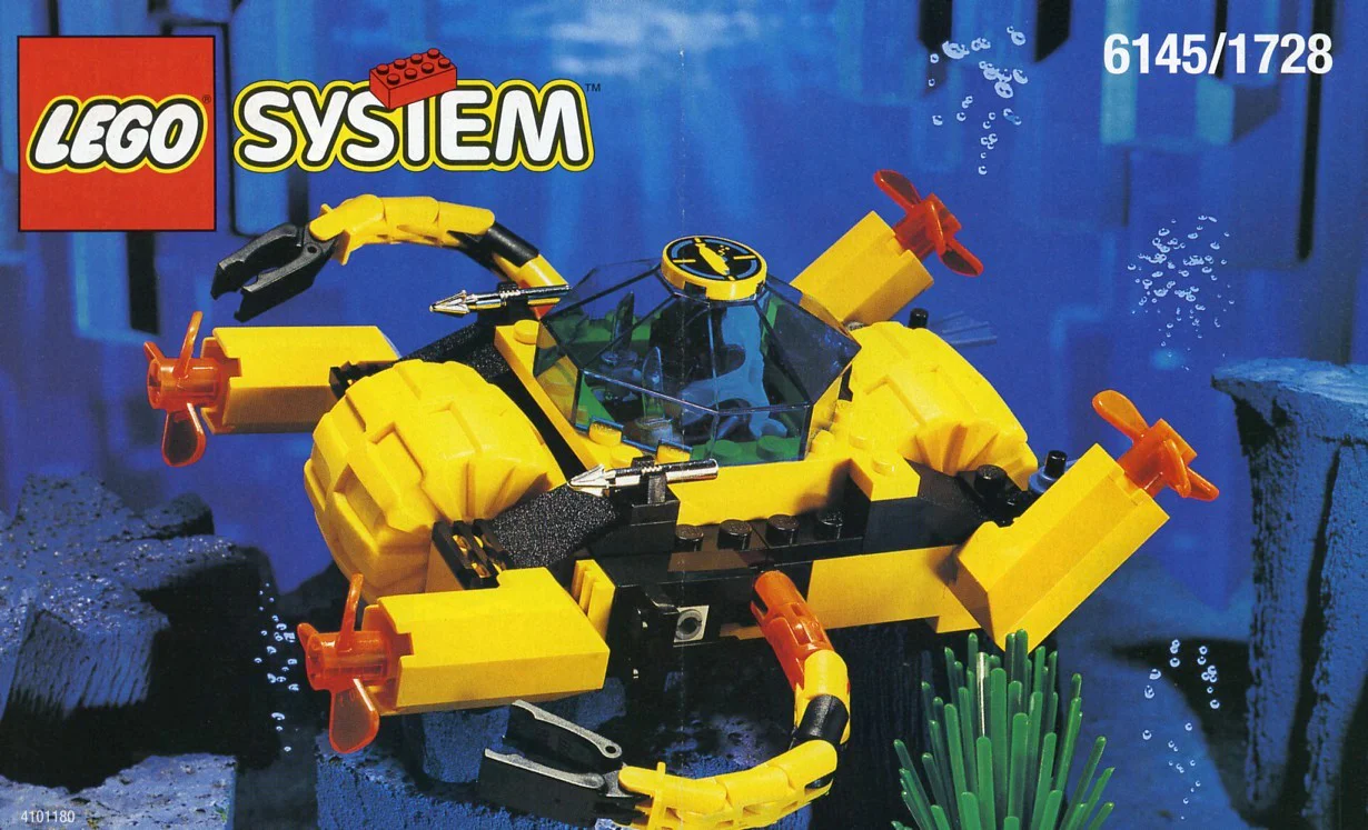 Deep Sea Warriors: Underwater World: Crystal Mining Machine 乐高 LEGO 1728 image 3