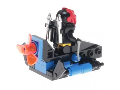 Deep-sea submarine shark: Seafloor world: Sea Shark diver 启蒙 QMAN/ENLIGHTEN/Keeppley 9605 image 4