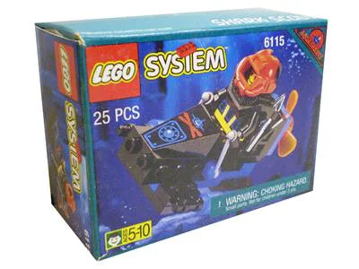 Deep-sea submarine shark: Seafloor world: Sea Shark diver 启蒙 QMAN/ENLIGHTEN/Keeppley 9605 image 6