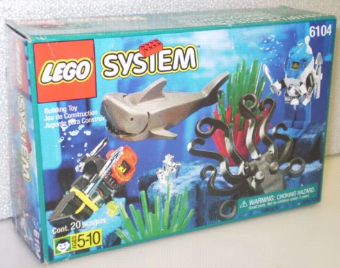 Seafloor world: City of the Sea 乐高 LEGO 6104 image 1
