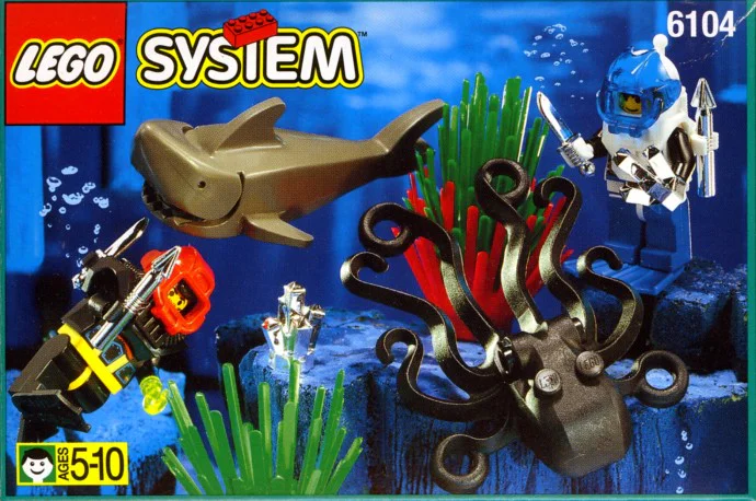 Seafloor world: City of the Sea 乐高 LEGO 6104 image 2