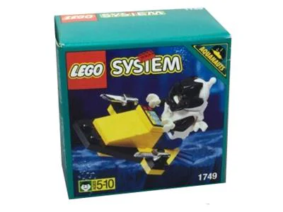 Deep Ocean Gentlemen: Seafloor World: Submarine Motors, Seahawk Submarine 乐高 LEGO 1806 image 5