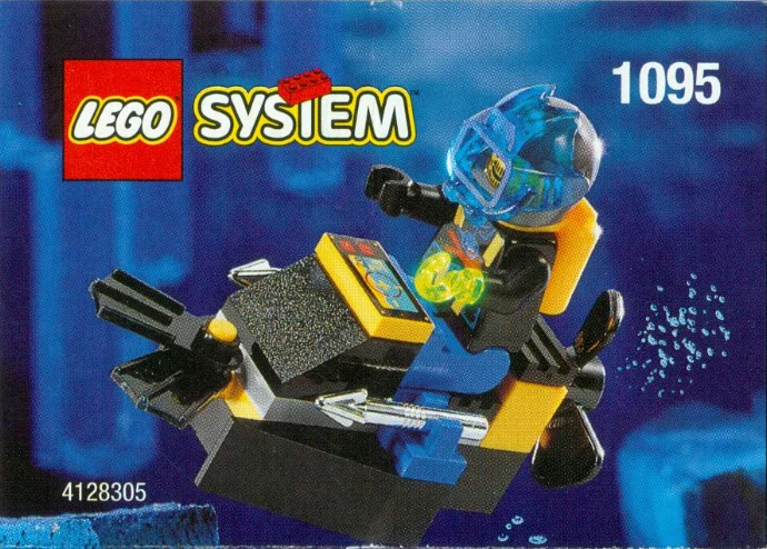 Deep Sea Sharks: Underwater World: Deep Sea Shark Submarine 乐高 LEGO 1095 image 4