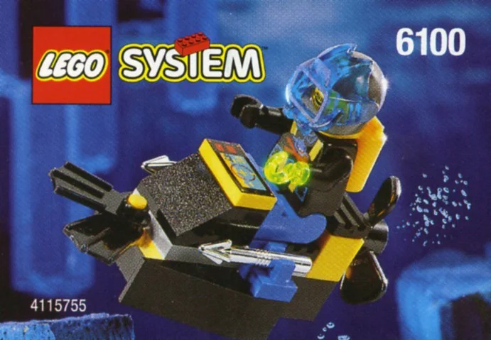 Deep Sea Sharks: Underwater World: Deep Sea Shark Submarine 乐高 LEGO 1095 image 5
