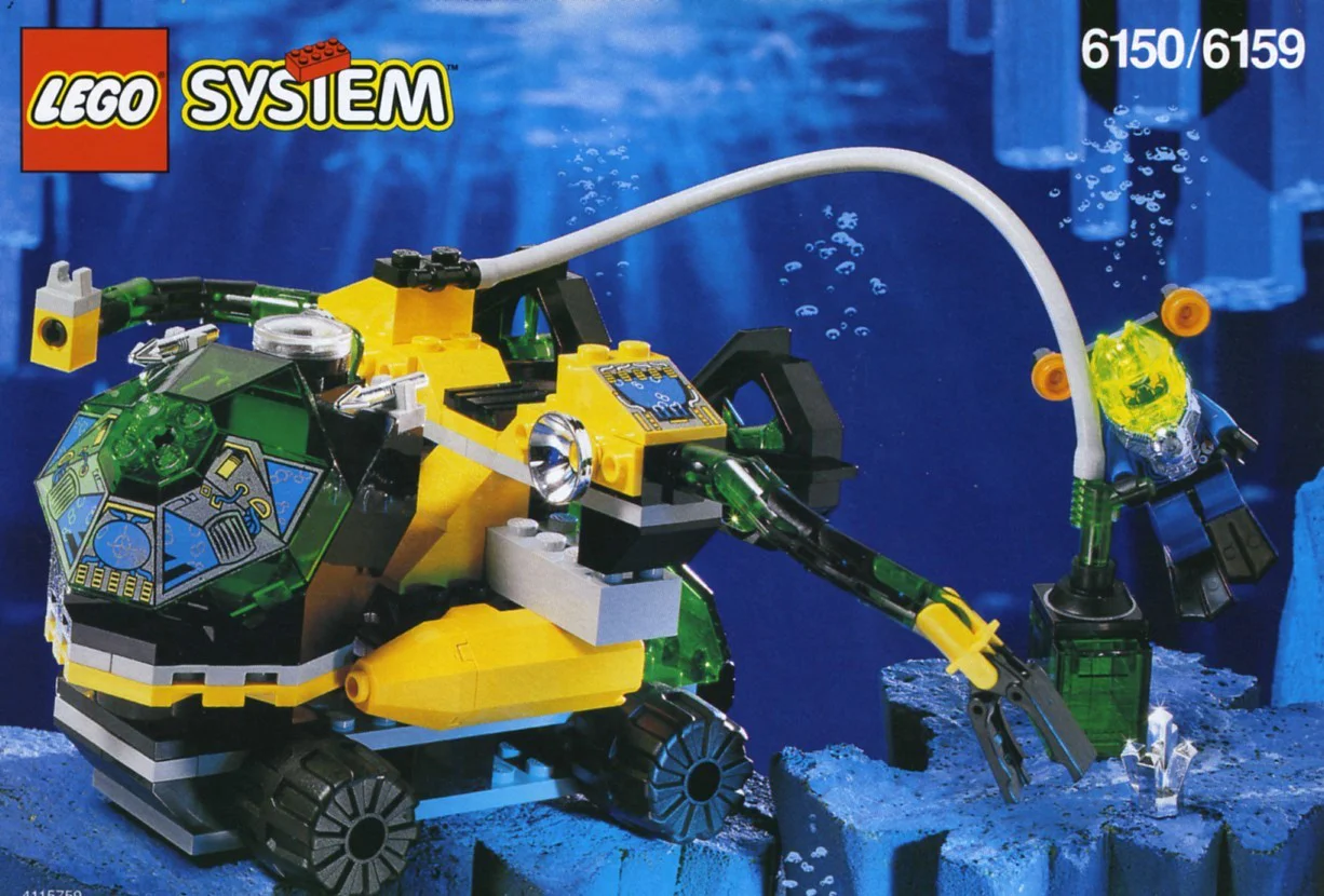 Underwater Exploration: Underwater World: Crystal Detection Machine 乐高 LEGO 6150 image 2