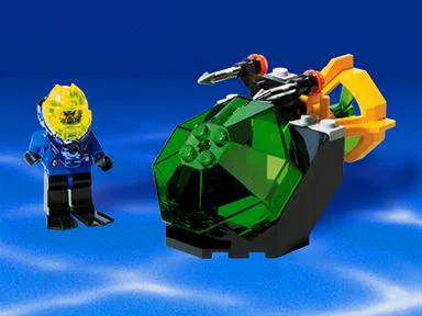 Undersea exploration: Seafloor world: divers' cabin 乐高 LEGO 6110 image 1