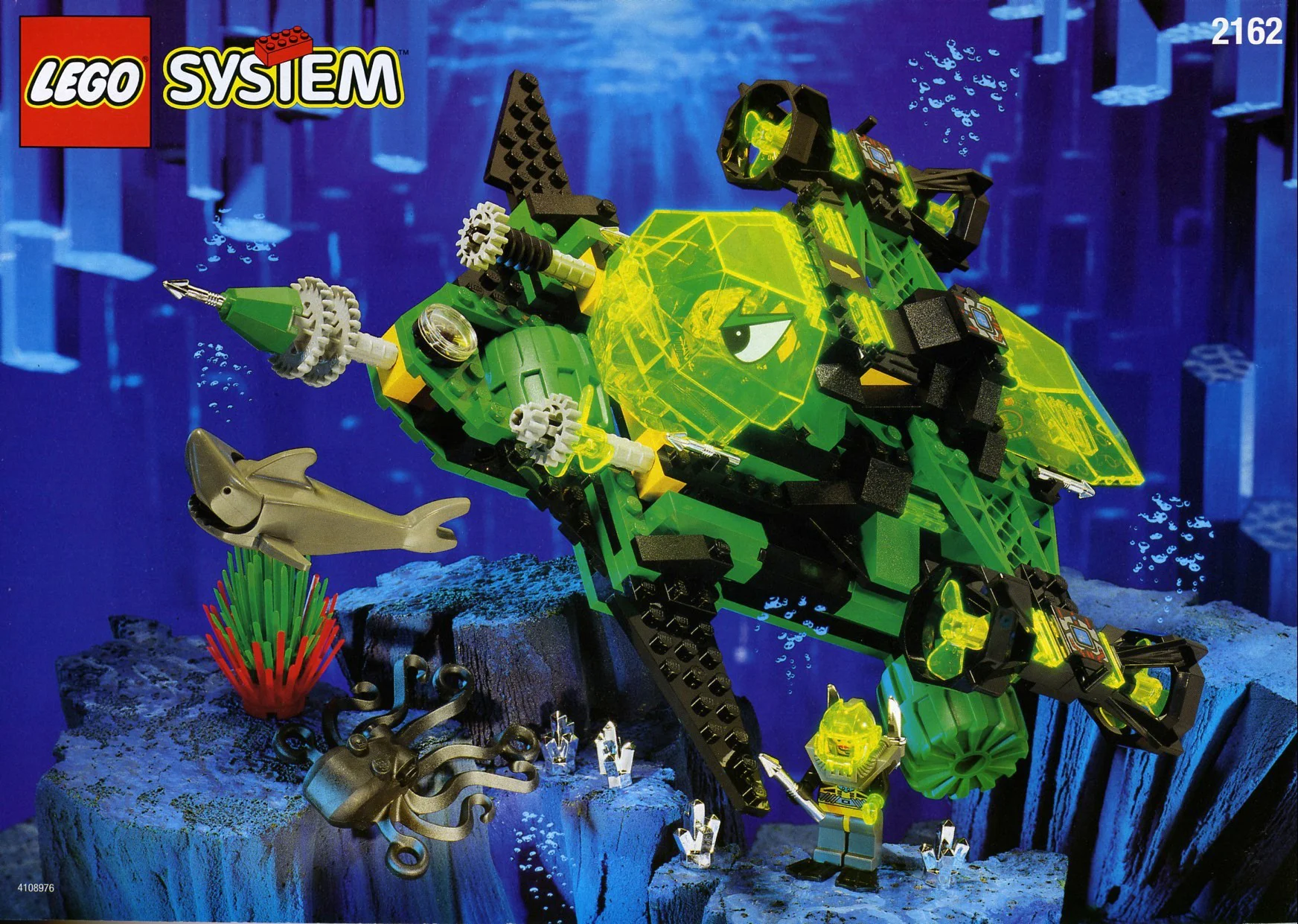Deep Sea Eagle: Seafloor World: The Reef Destruction 乐高 LEGO 2162 image 3