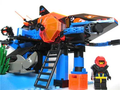 Deep-sea submarine sharks: Seafloor world: sea shark bases 乐高 LEGO 6190 image 5