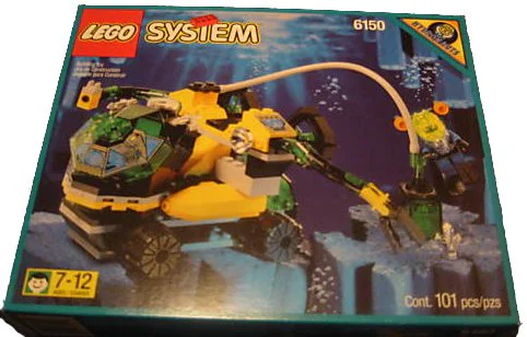 Underwater Exploration: Underwater World: Crystal Detection Machine 乐高 LEGO 6150 image 3