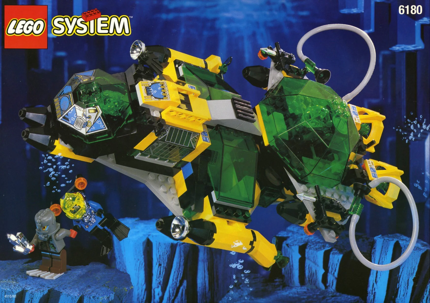 Undersea exploration: Seafloor world: explorer boats 乐高 LEGO 6180 image 1