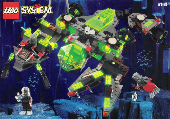 Black Selenium: Seafloor World: Scorpion 乐高 LEGO 6160 image 1