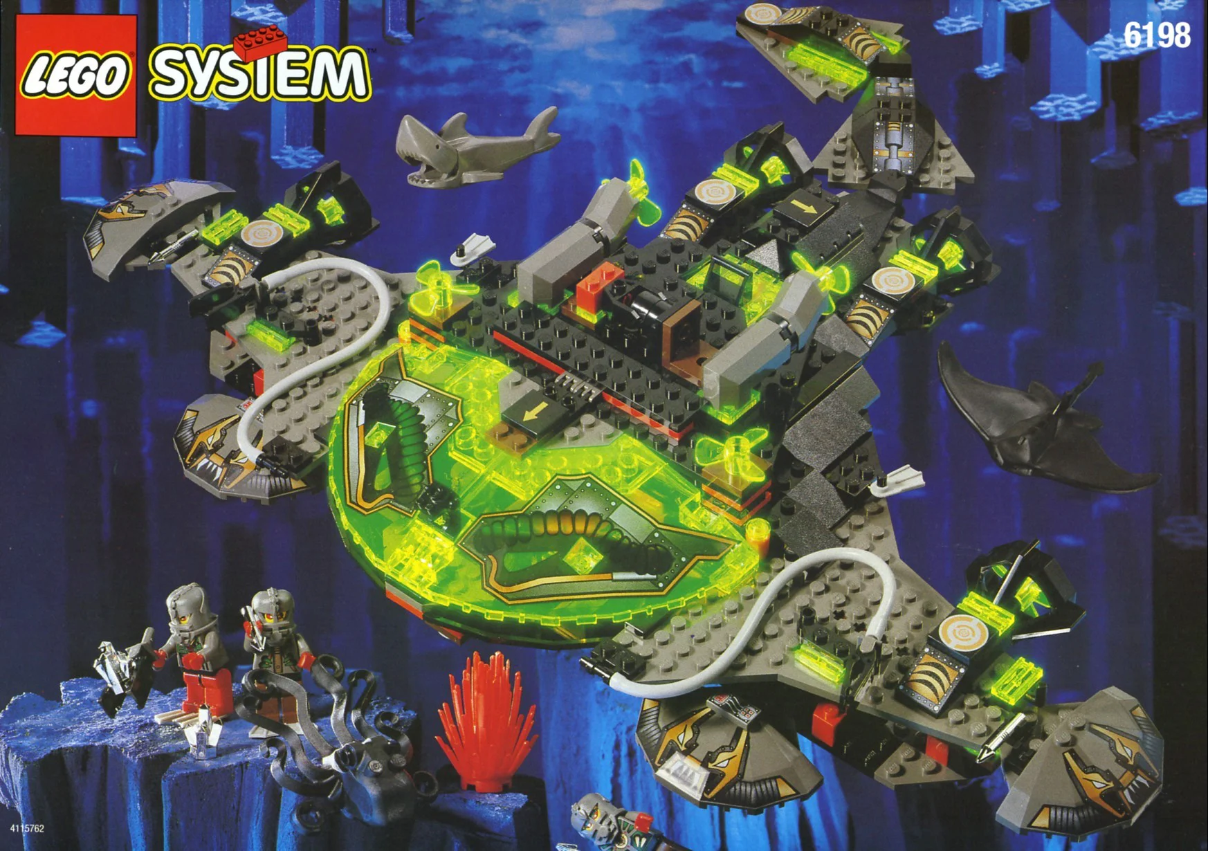 Black Selenium: Seafloor World: Seagull 乐高 LEGO 6198 image 1
