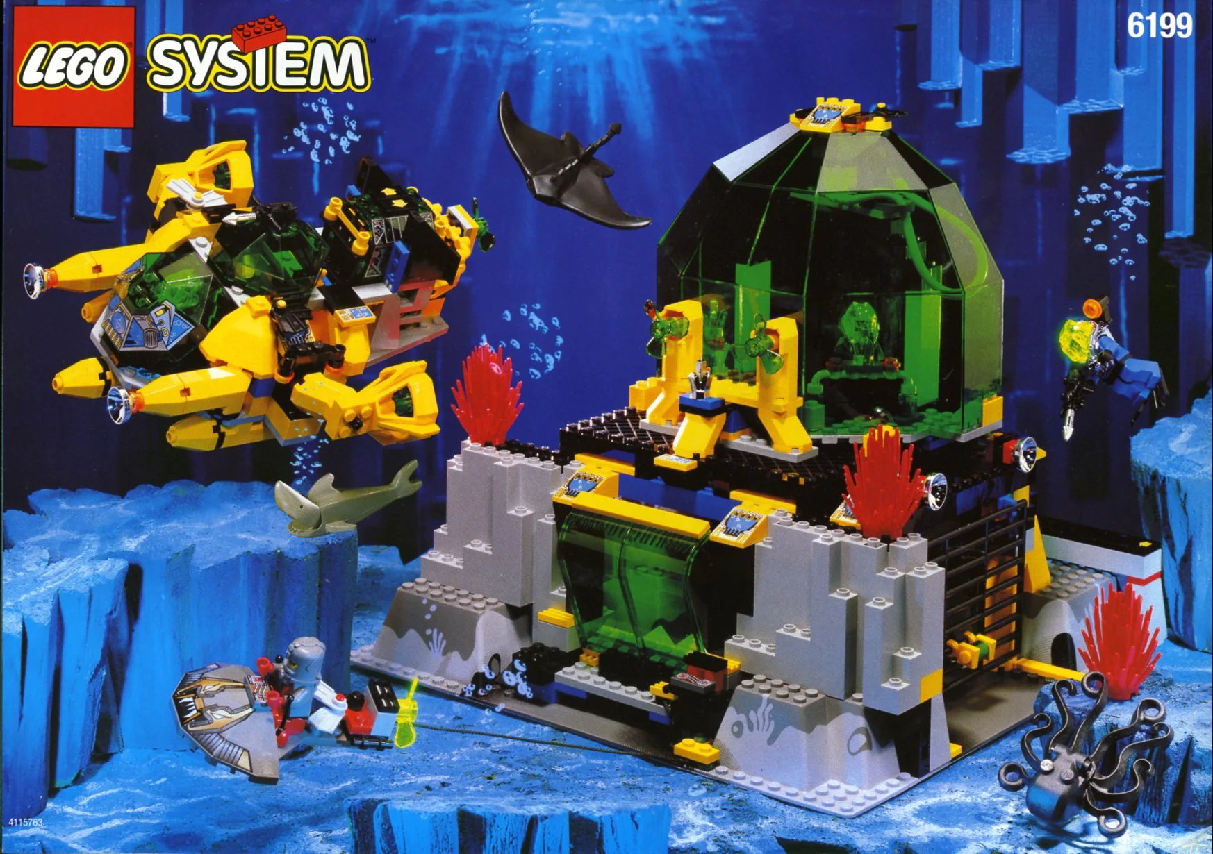 Undersea exploration: Seafloor World: Deepsea Base 乐高 LEGO 6199 image 2