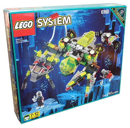 Black Selenium: Seafloor World: Scorpion 乐高 LEGO 6160 image 2