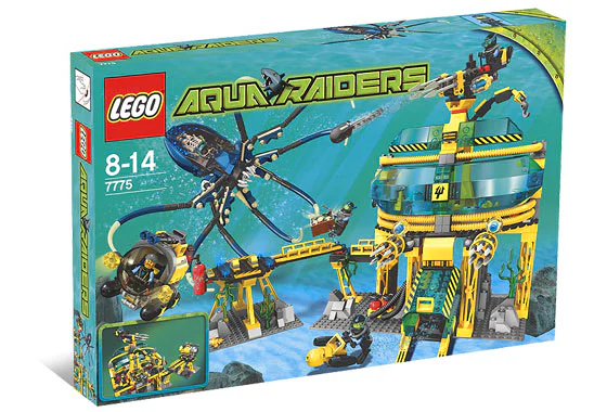 Undersea exploration: octopus intrusion into deep-sea bases 乐高 LEGO 7775 image 1