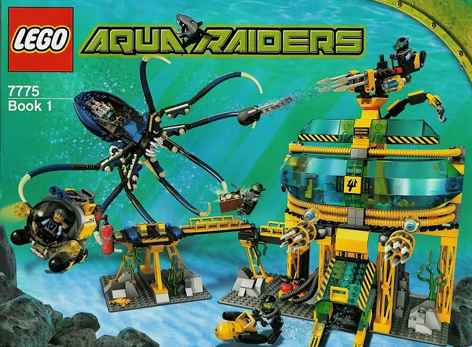 Undersea exploration: octopus intrusion into deep-sea bases 乐高 LEGO 7775 image 2