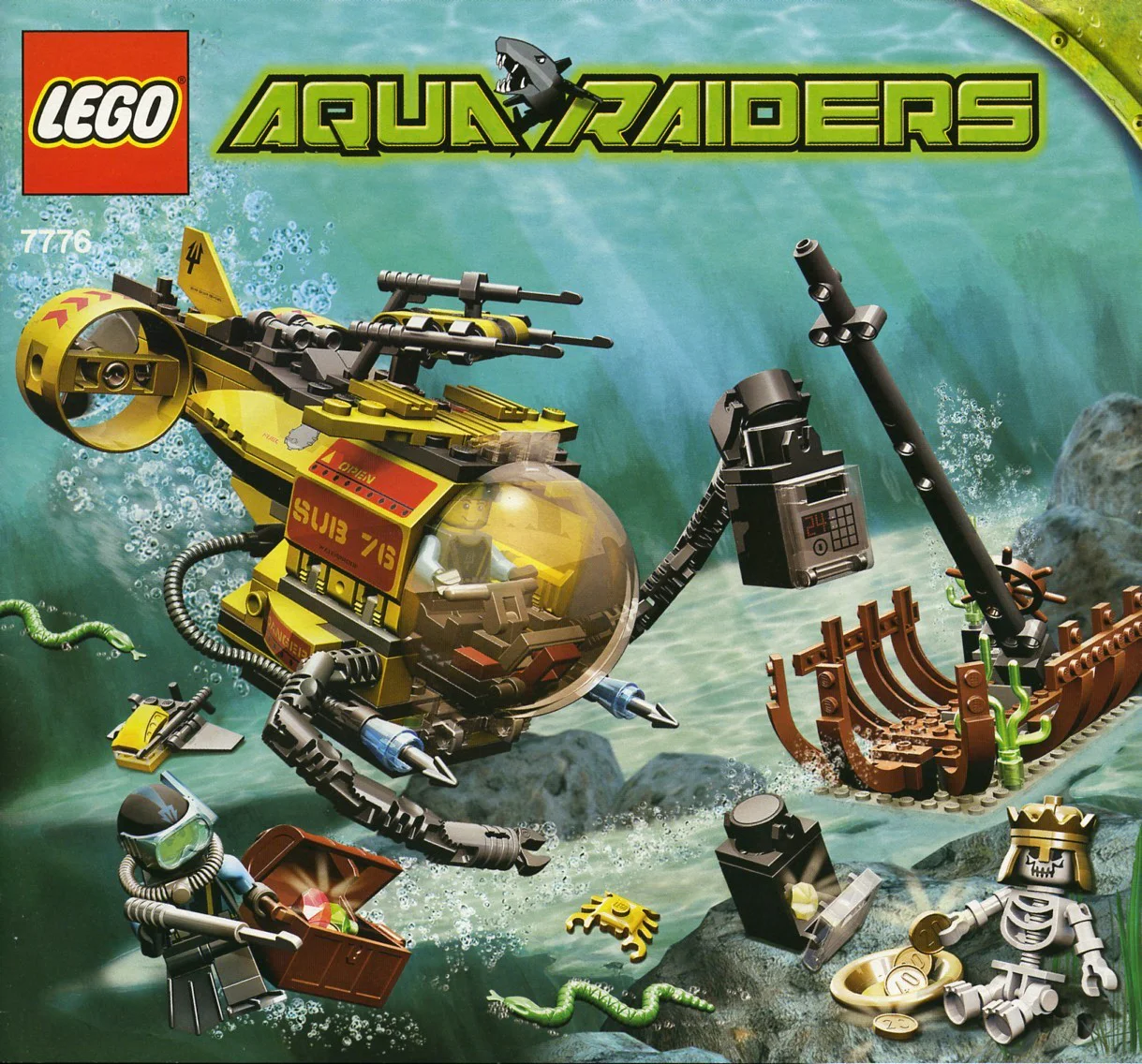 Undersea exploration: remains of wrecks 乐高 LEGO 7776 image 2