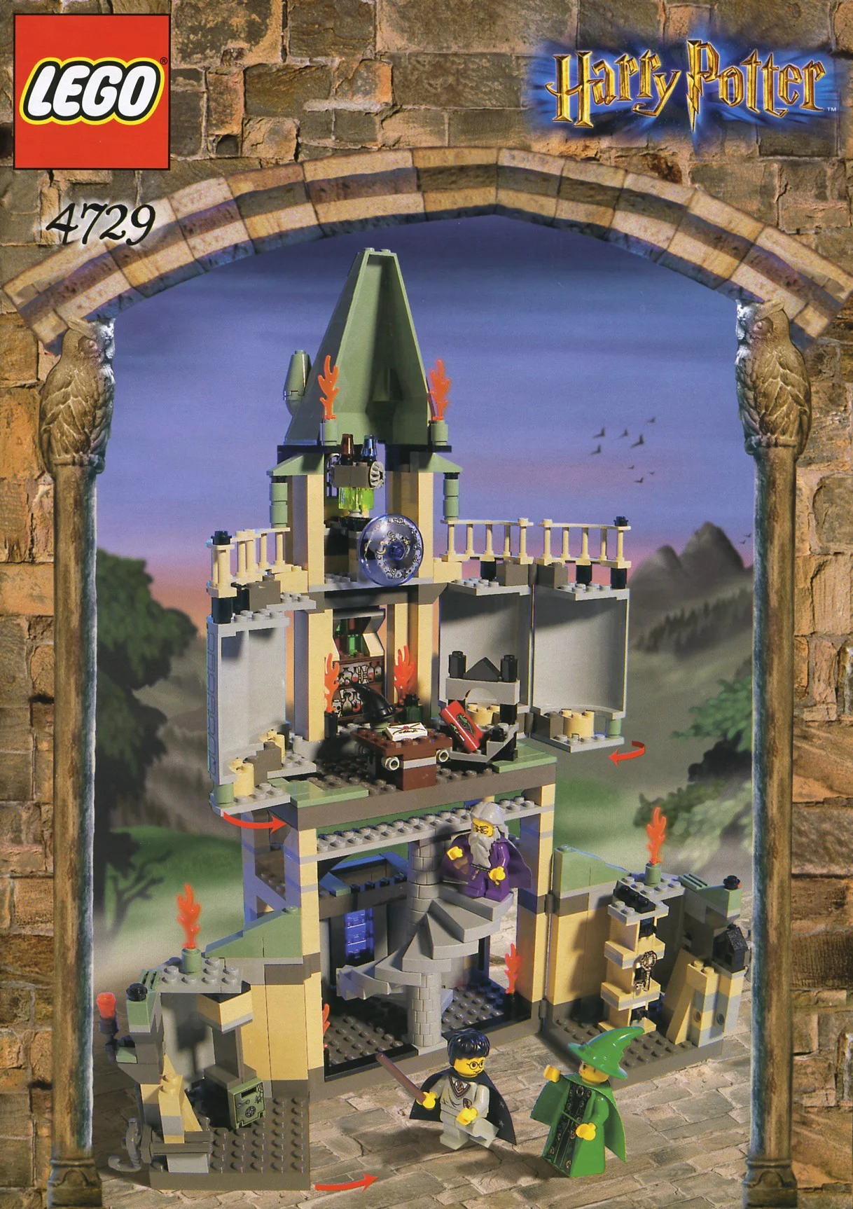 Secret room: Harry Potter: Dumbledore's office 乐高 LEGO 4729