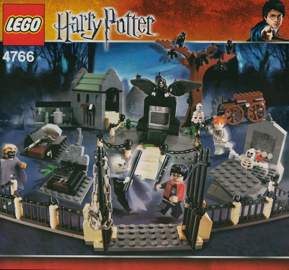 Harry Potter: Harry Potter versus Flaming Cup: Cemetery versus 乐高 LEGO 4766 image 1