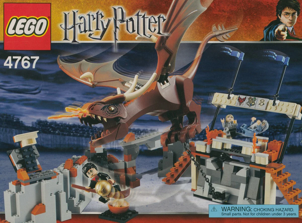 Harry Potter: Harry Potter and Flaming Cup: Harry and Hungarian Cape Dragon 乐高 LEGO 4767 image 1