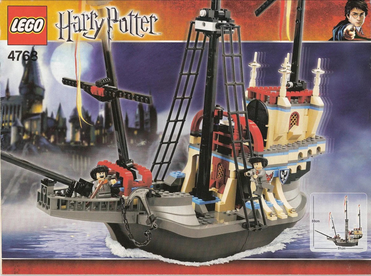 Harry Potter and the Goblet of Fire: The Demolition Train 乐高 LEGO 4768-2 image 1
