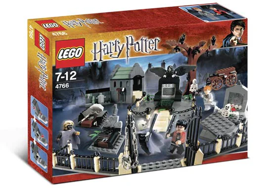 Harry Potter: Harry Potter versus Flaming Cup: Cemetery versus 乐高 LEGO 4766 image 2