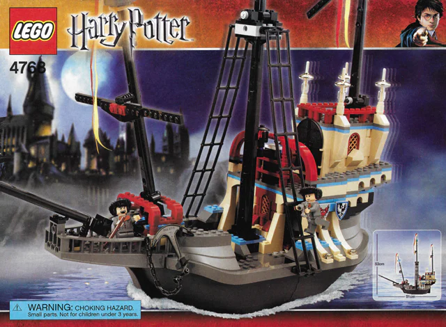 Harry Potter and the Goblet of Fire: The Demolition Train 乐高 LEGO 4768-2 image 4