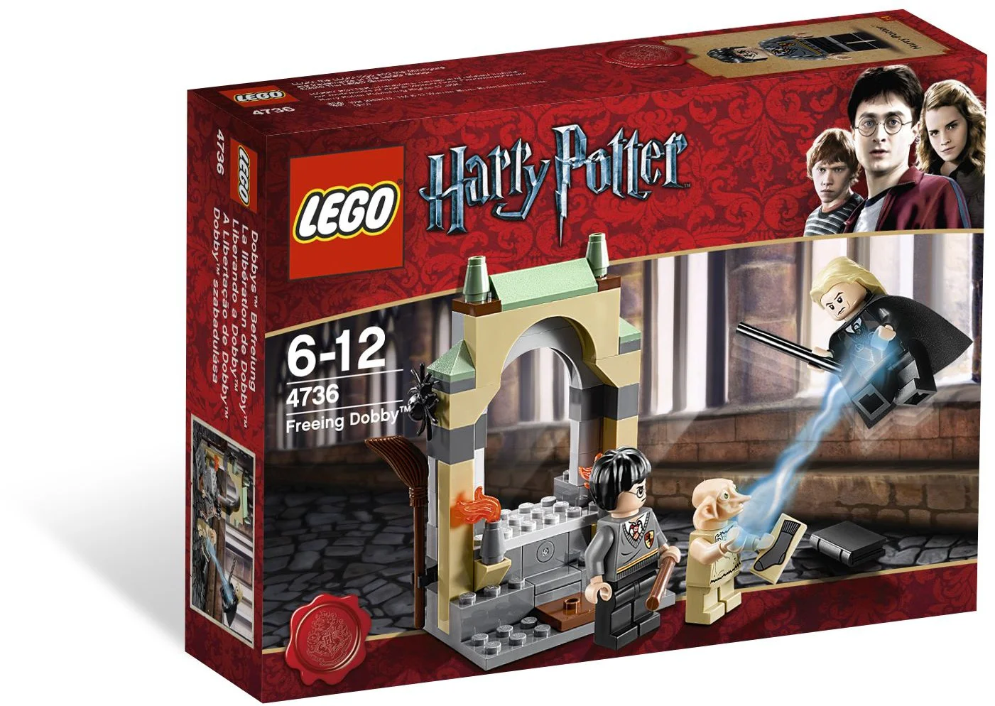 Harry Potter: Secret room: Release Dobby 乐高 LEGO 4736 image 2
