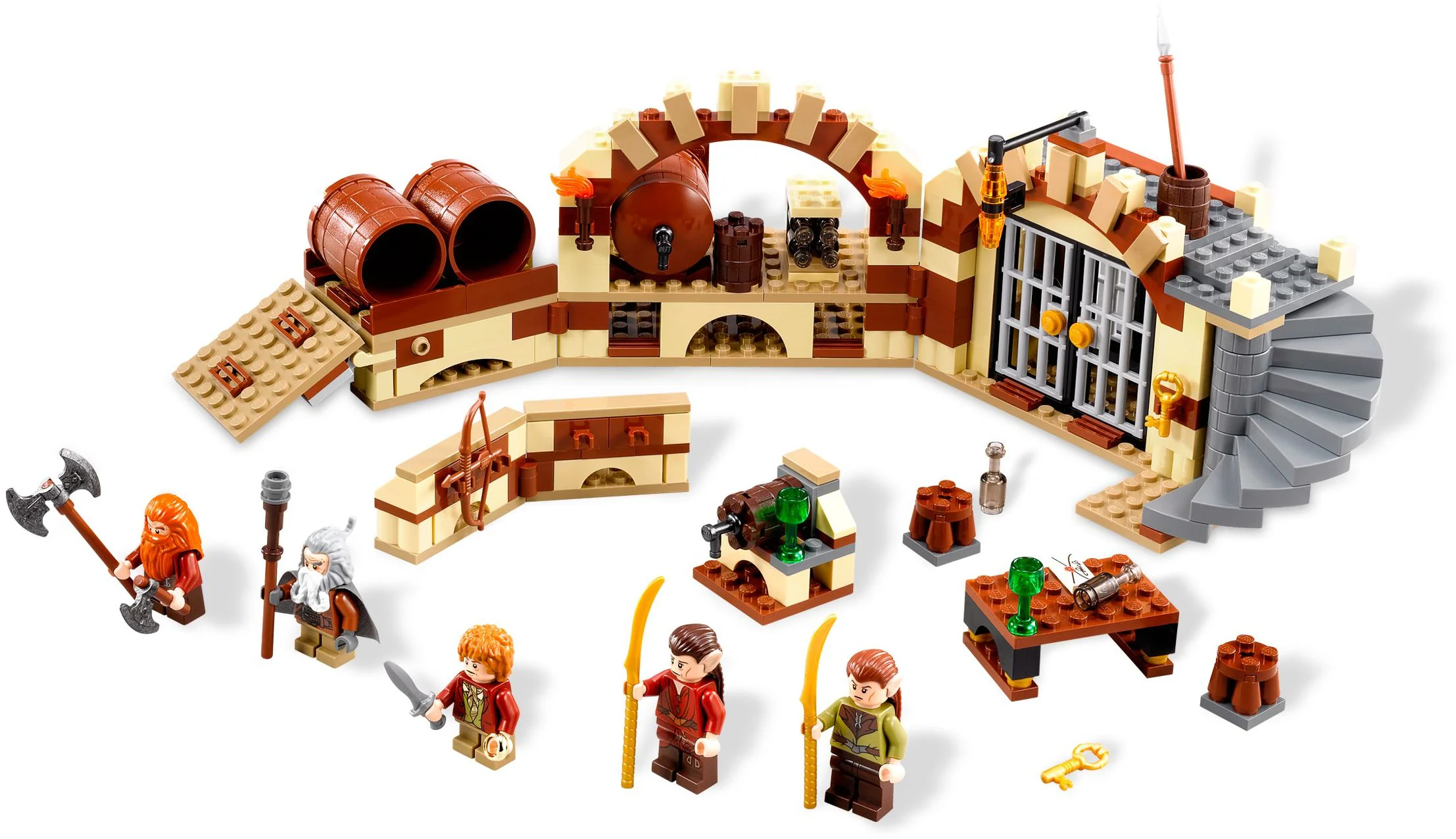 The Hobbit: The Battle of Smorge: the wine cellar escape 乐高 LEGO 79004