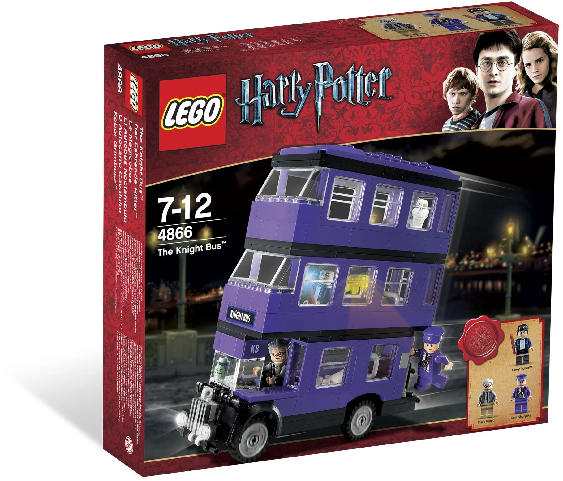 Harry Potter: Prisoners of Azkaban: Knight bus 乐高 LEGO 4866 image 1