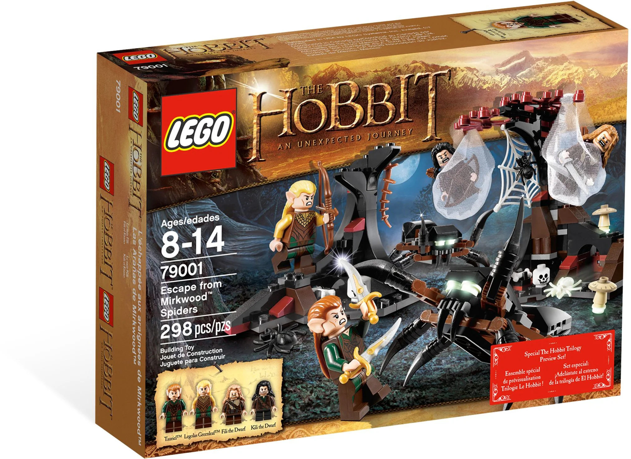 The Hobbit: The Battle of Scramber: The Dark Forest Escape 乐高 LEGO 79001 image 1