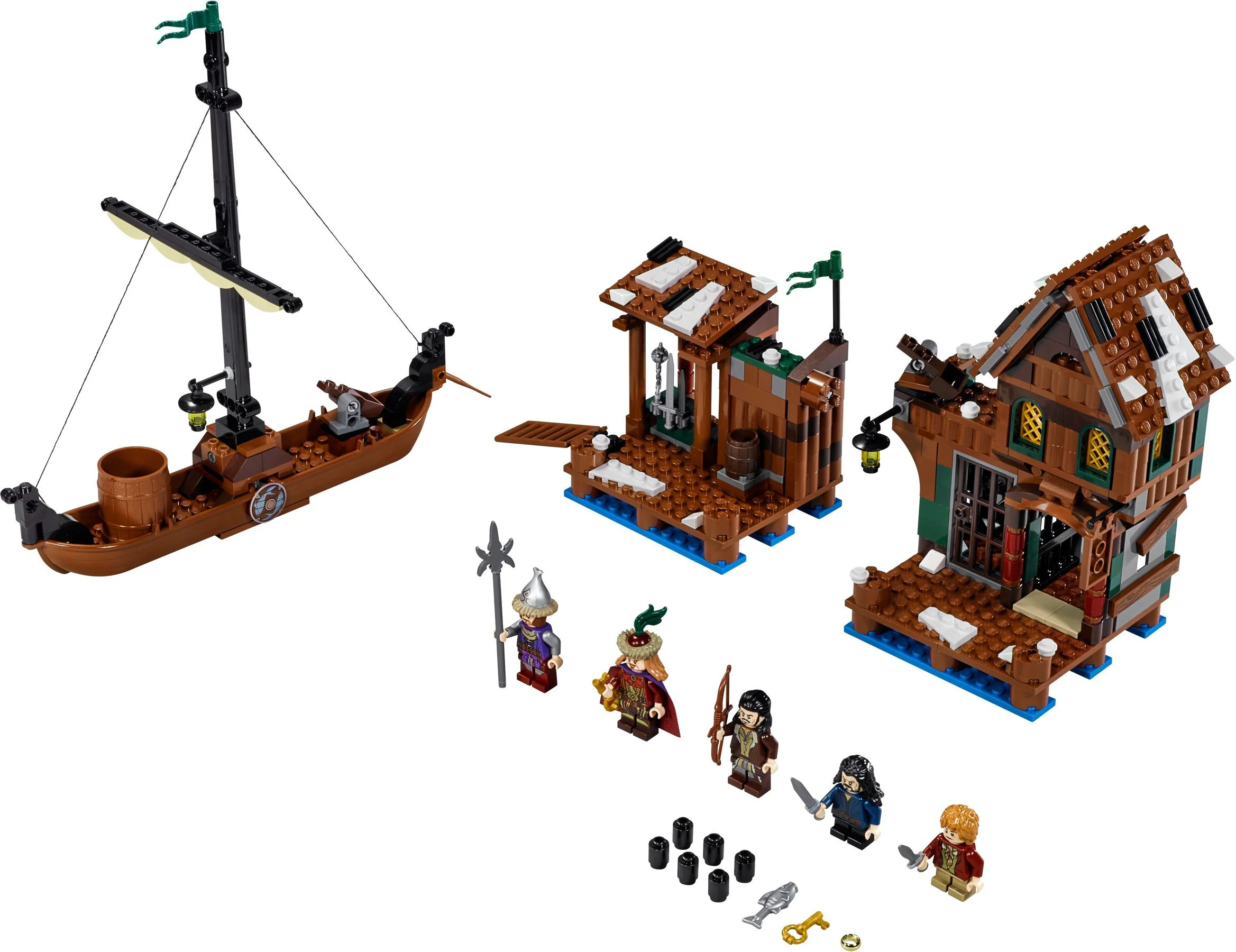 The Hobbit: The Battle of Spange: Lake City's chase 乐高 LEGO 79013