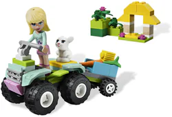 Good friend: Stephanie's pet patrol car
