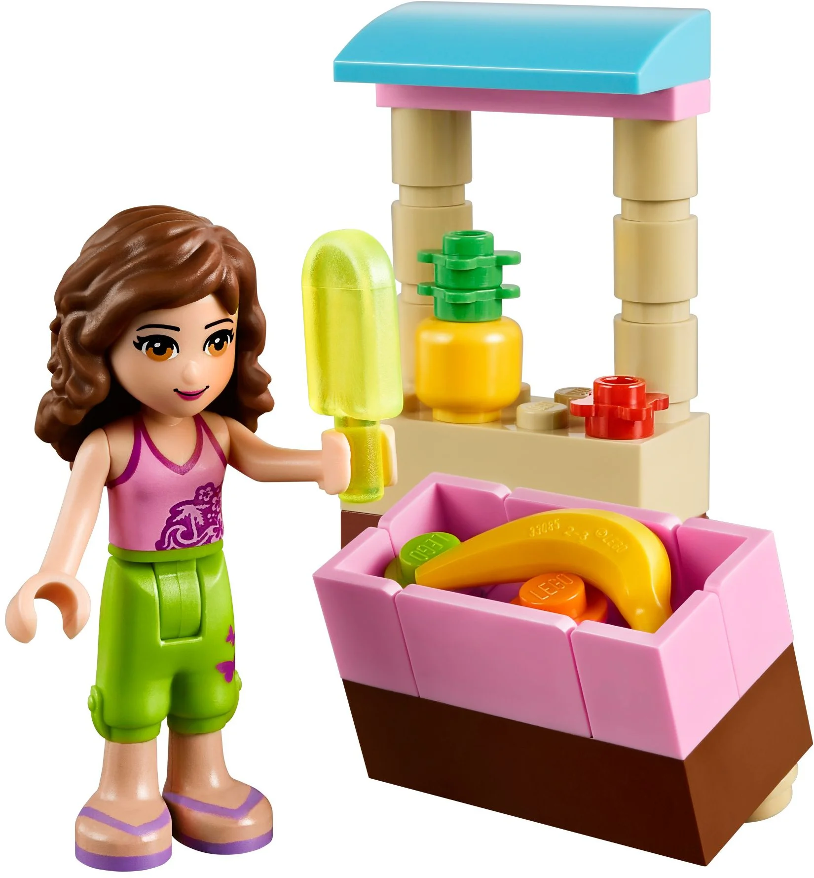 Good friend: Summer: Olivia's Beach Car 乐高 LEGO 41010 image 2