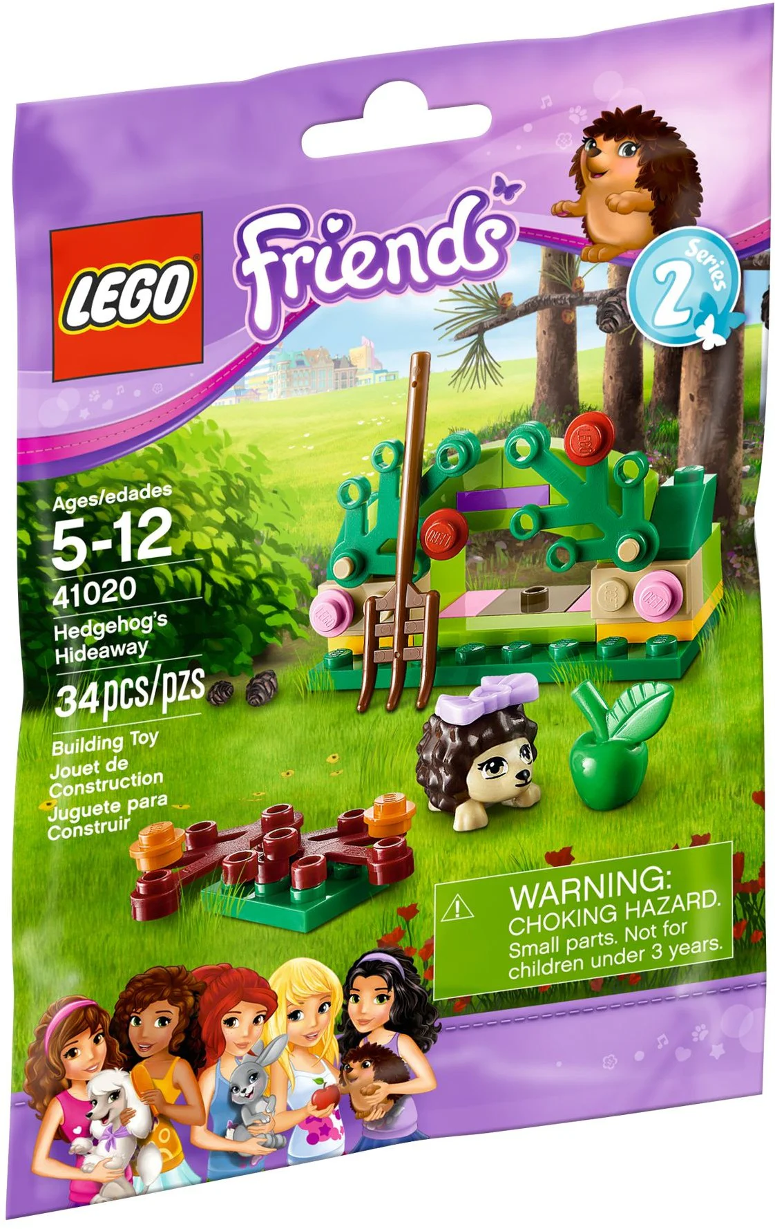 Good friend: The little hedgehog's habitat 乐高 LEGO 41020 image 2