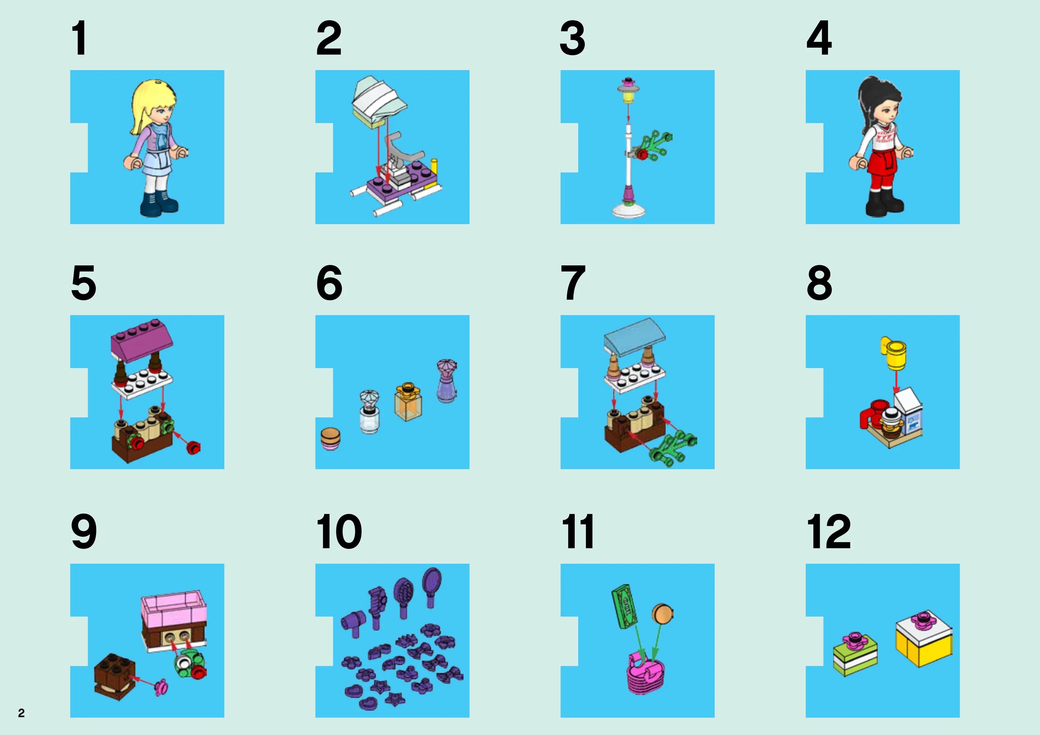 Good friend: Festival: Christmas Last Calendar 乐高 LEGO 41016 image 3